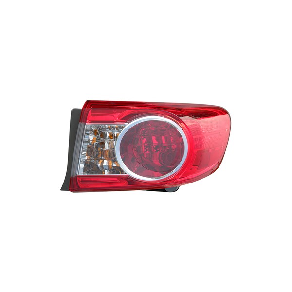 Eagle Eyes RH TAILLAMP ASSY OUTER; CANADA BUILT; COROLLA 11-13 TY1162-B000R - main